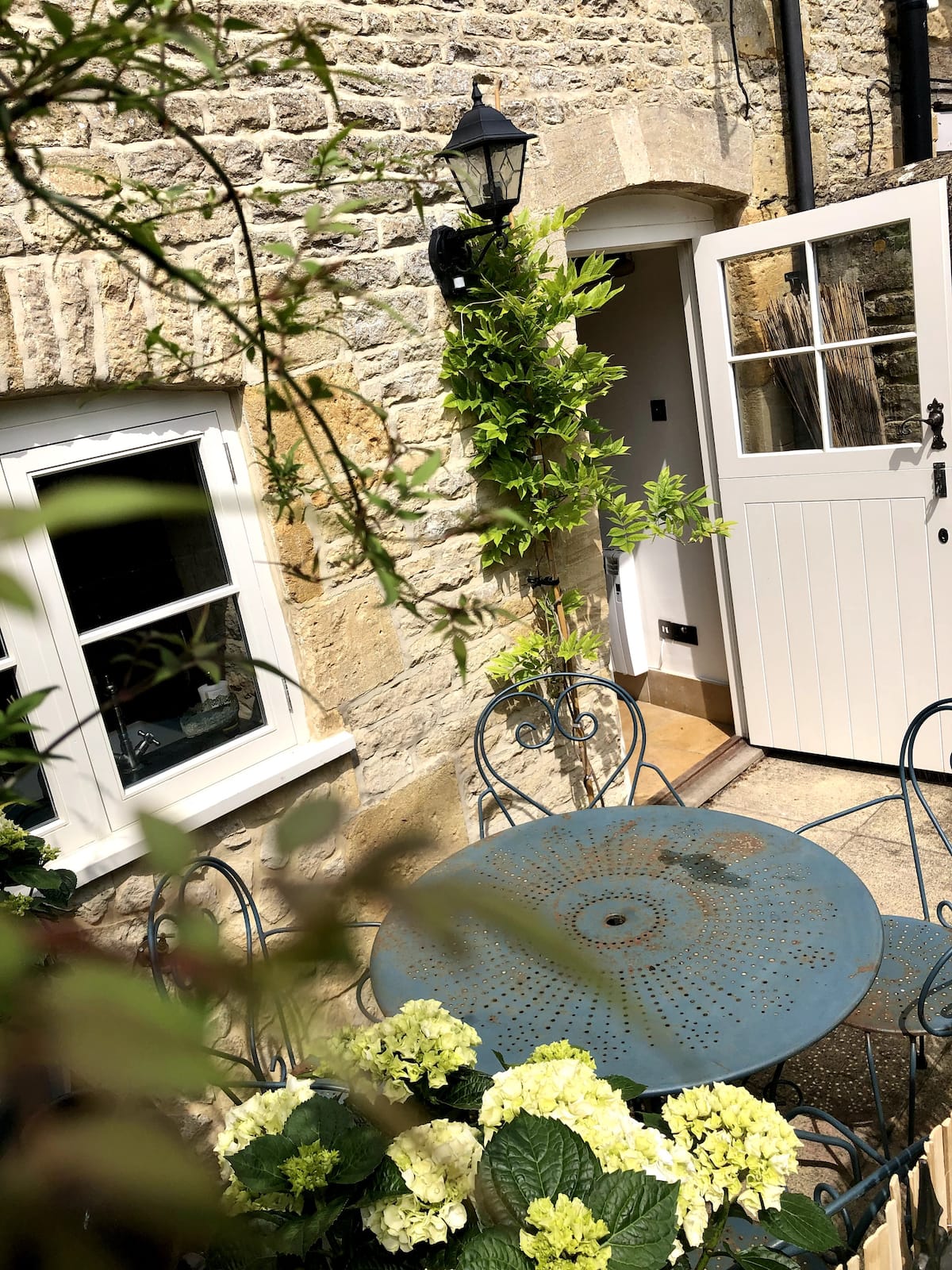 Courtyard by the cottage